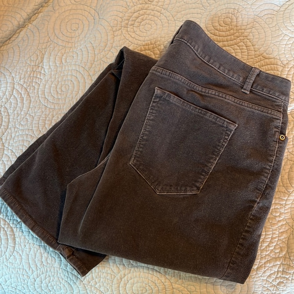 Size 12 Gray Women’s Corduroy Pants